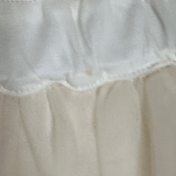 MARBLE Cream Tulle Strapless Top - Picture 5 of 5